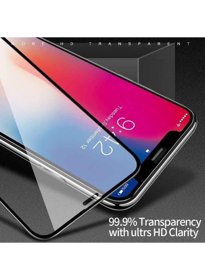 أكاليكس واقي شاشة لهاتف iPhone 11 وiPhone XR مقاس 6.1 بوصة، زجاج مقوى 9H مقاوم للكسر ومضاد للخدش وشفاف للغاية مناسب لهاتف iPhone 11 وiPhone XR - Image 2